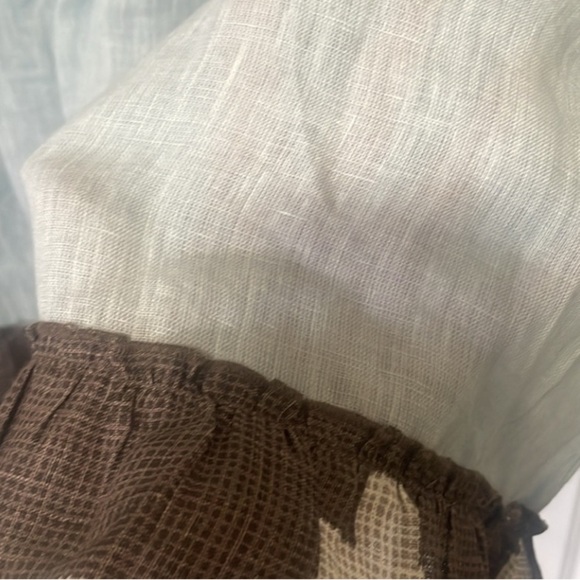 Knee length 100% linen dress - Picture 6 of 11